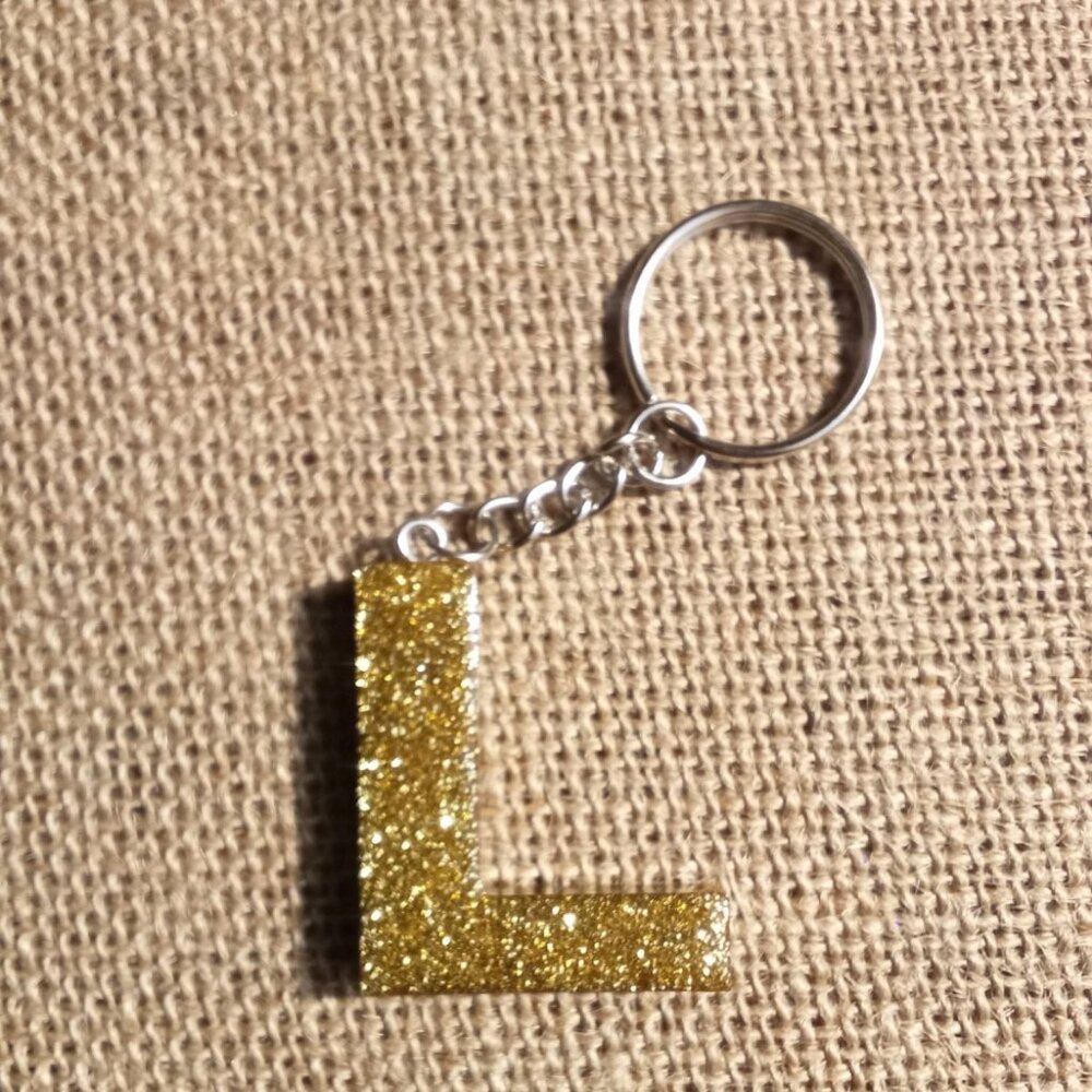 Letter Keychain